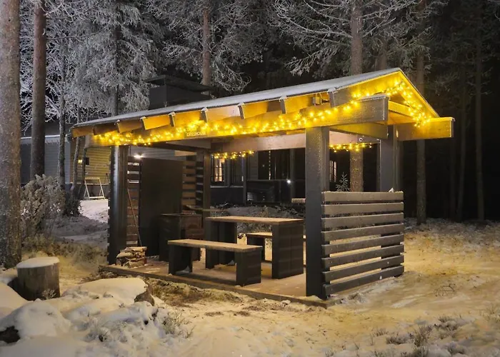 Tunturipoelloe 2 Ferienhaus Ruka